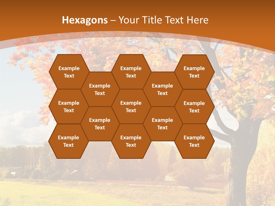 Autumn Landscape PowerPoint Template