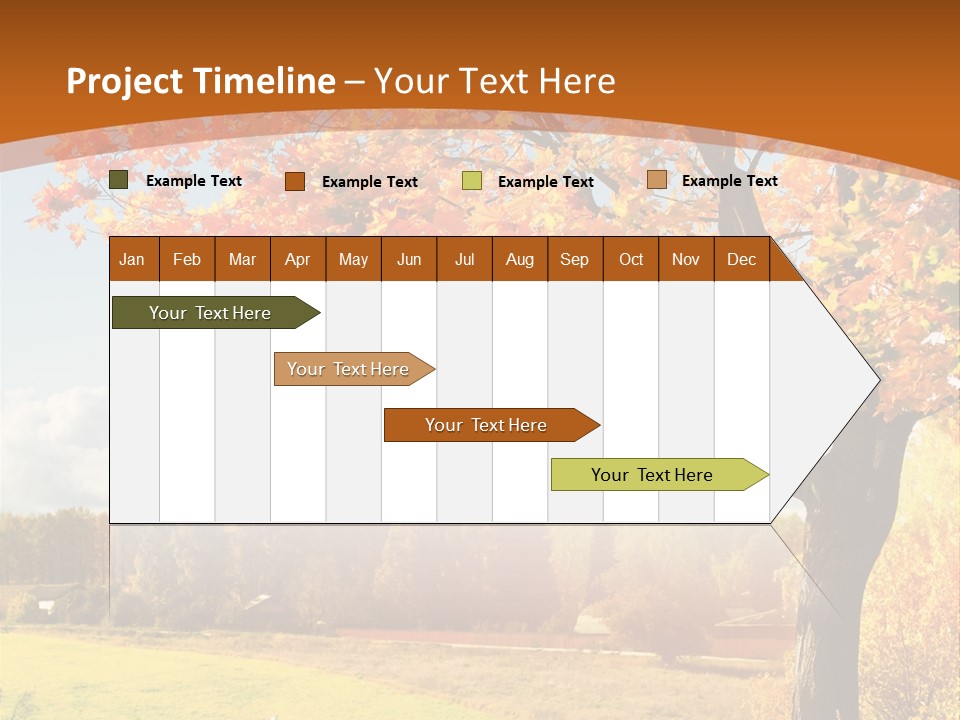 Autumn Landscape PowerPoint Template