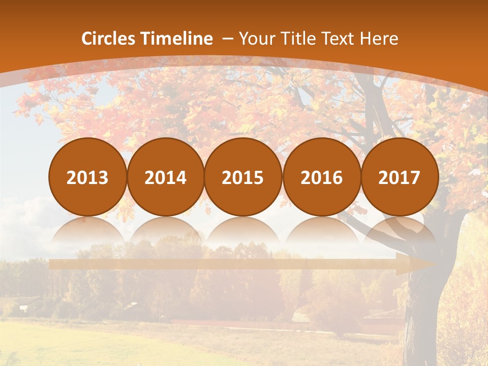 Autumn Landscape PowerPoint Template