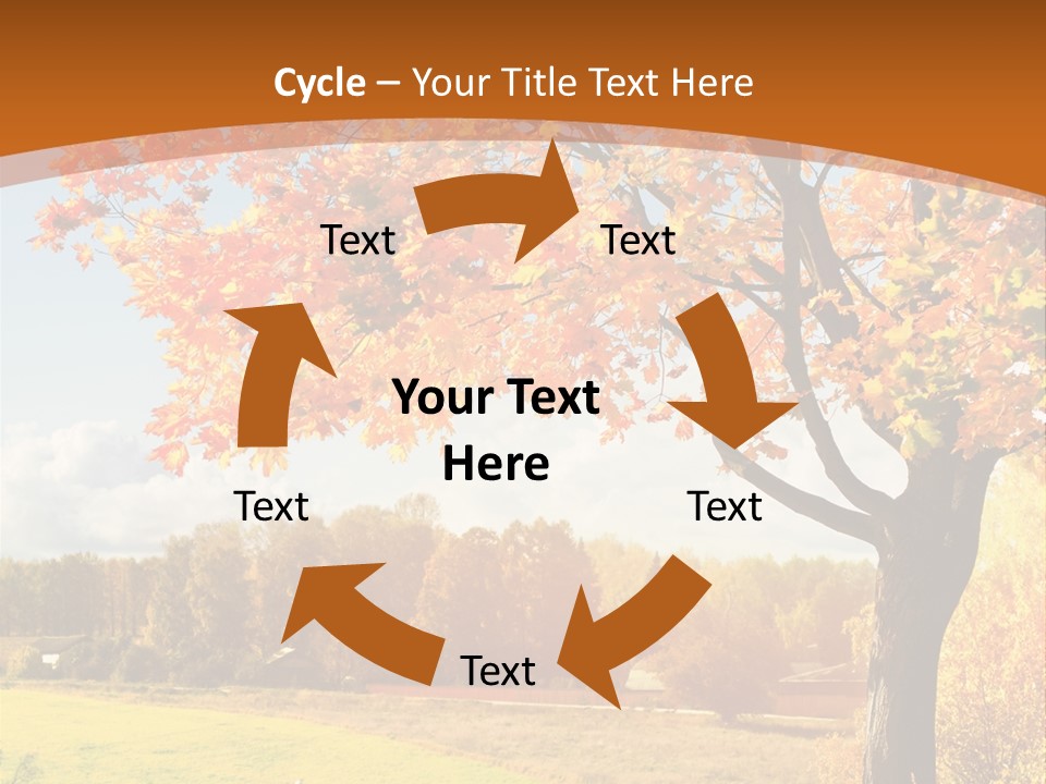 Autumn Landscape PowerPoint Template