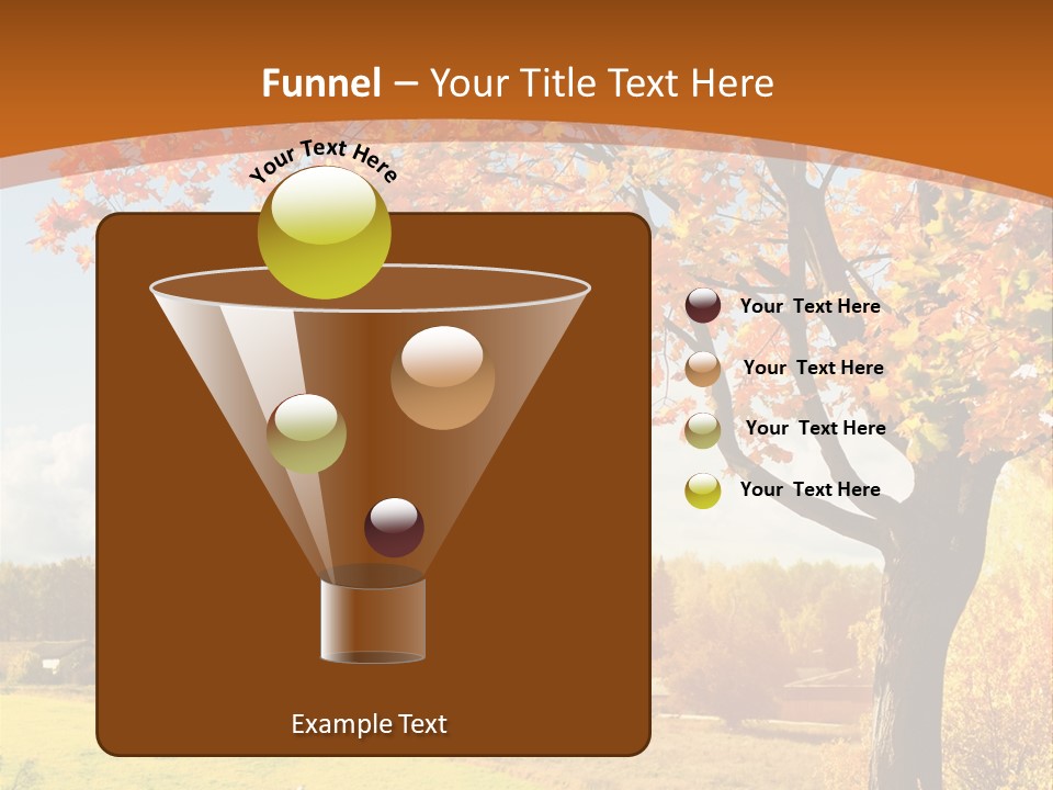 Autumn Landscape PowerPoint Template