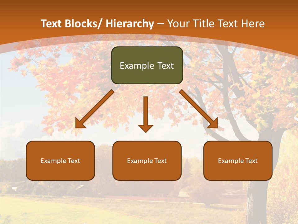 Autumn Landscape PowerPoint Template