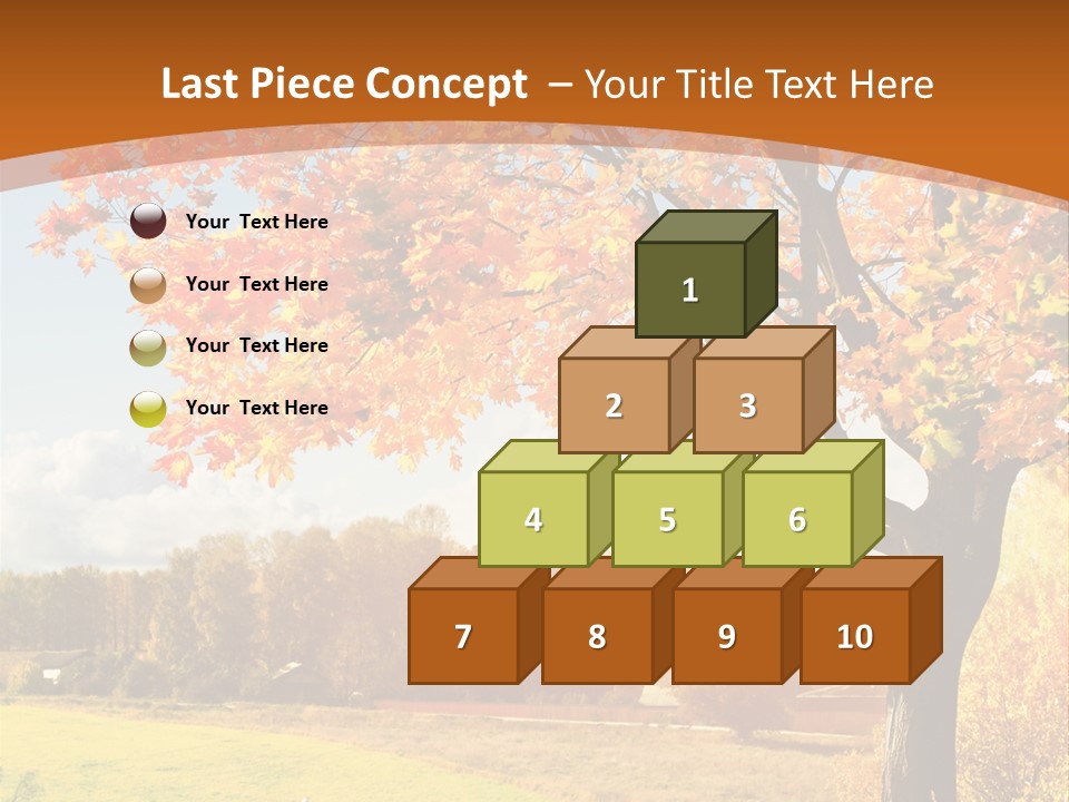 Autumn Landscape PowerPoint Template