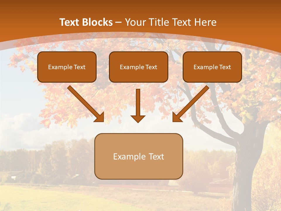 Autumn Landscape PowerPoint Template