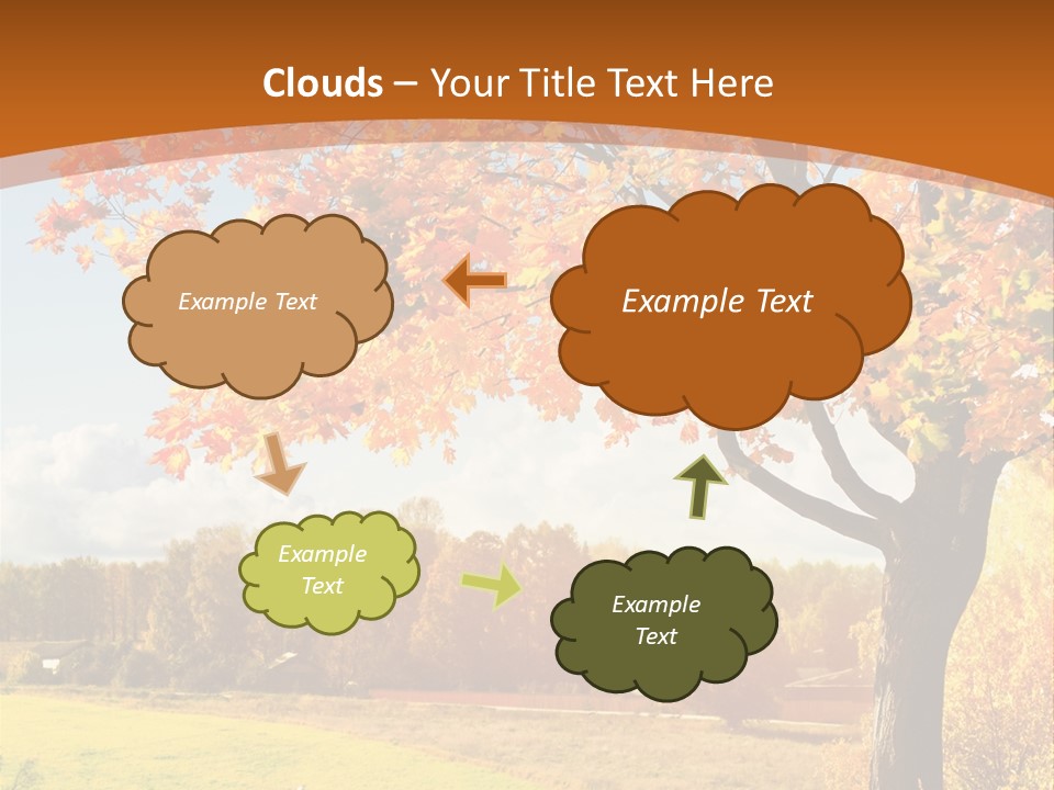 Autumn Landscape PowerPoint Template