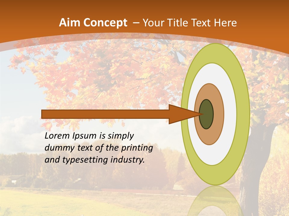 Autumn Landscape PowerPoint Template