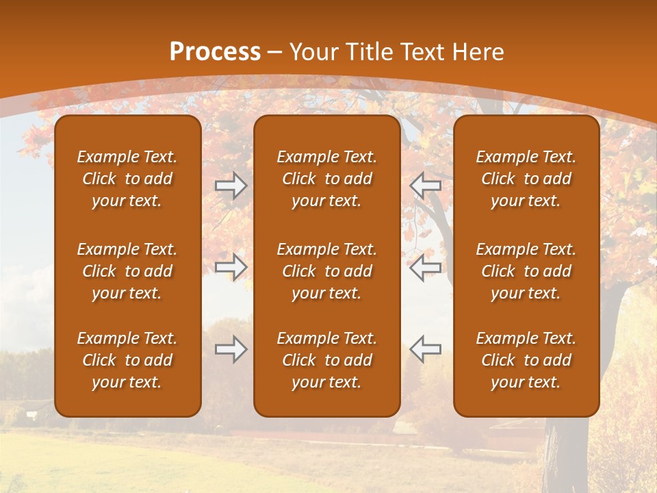Autumn Landscape PowerPoint Template