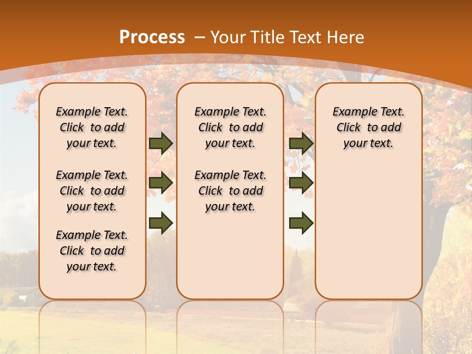 Autumn Landscape PowerPoint Template