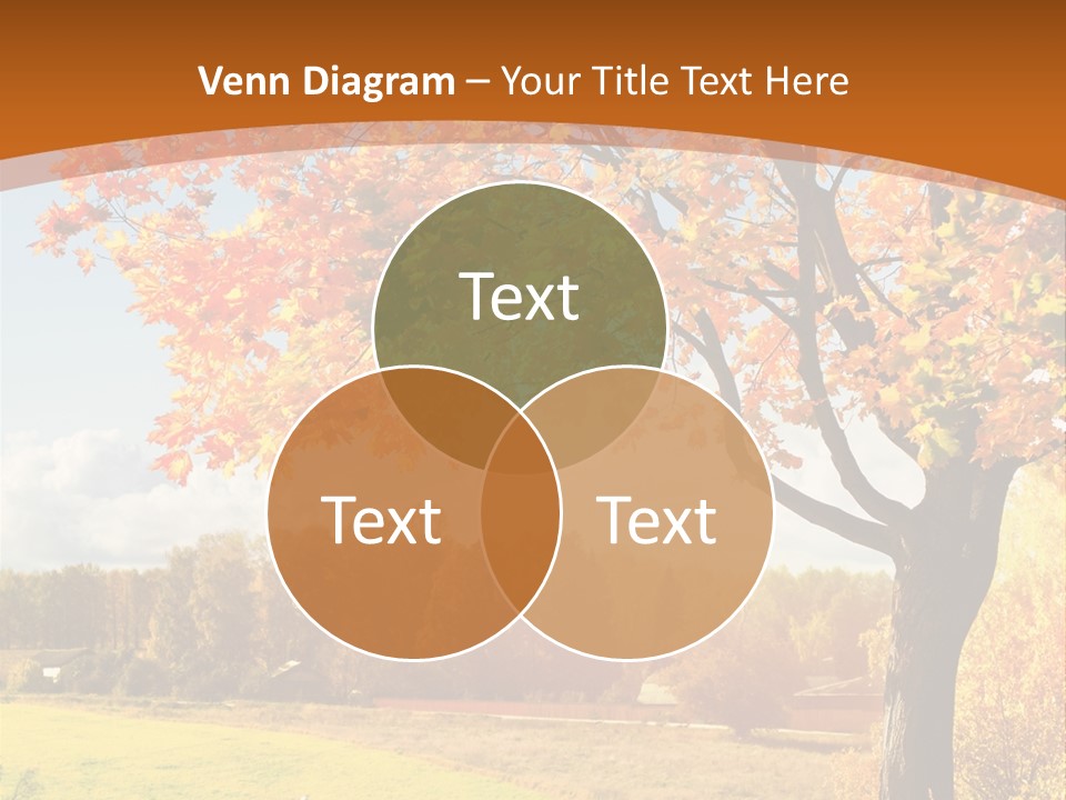 Autumn Landscape PowerPoint Template