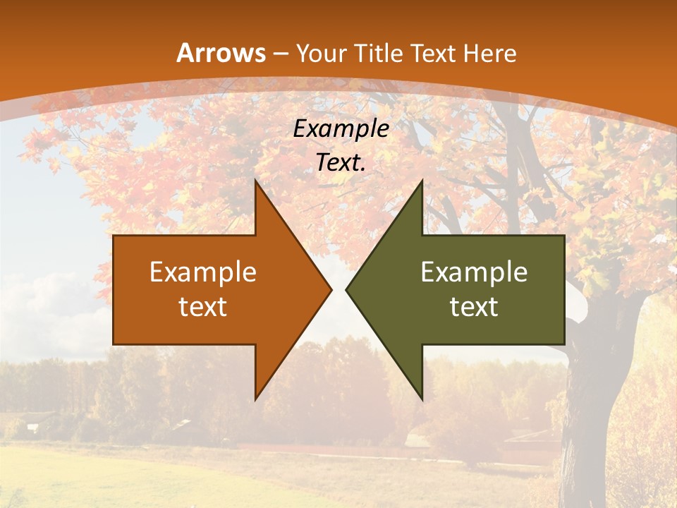Autumn Landscape PowerPoint Template