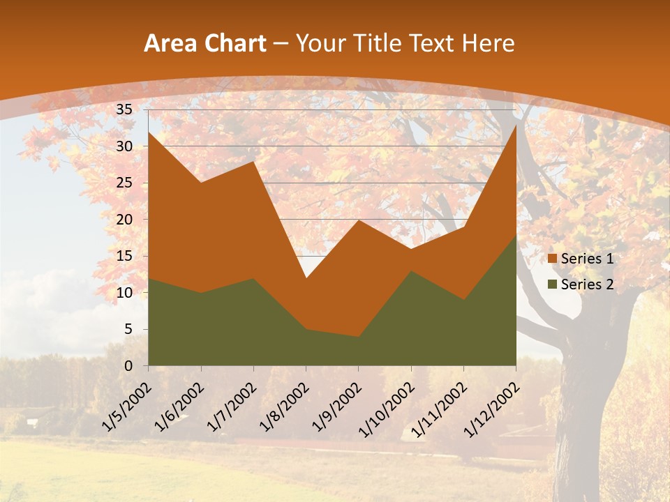 Autumn Landscape PowerPoint Template