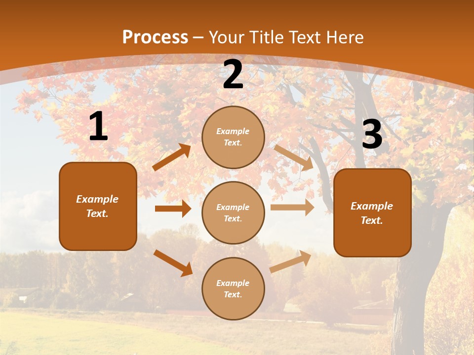 Autumn Landscape PowerPoint Template