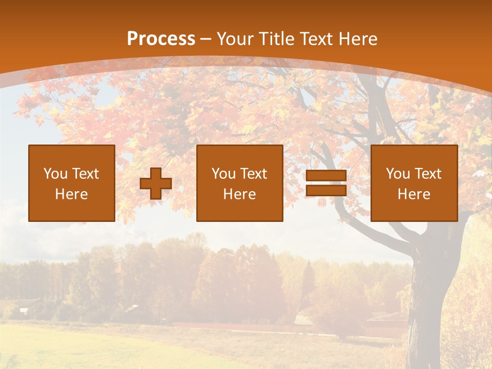 Autumn Landscape PowerPoint Template