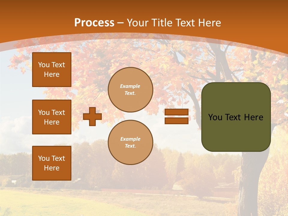 Autumn Landscape PowerPoint Template