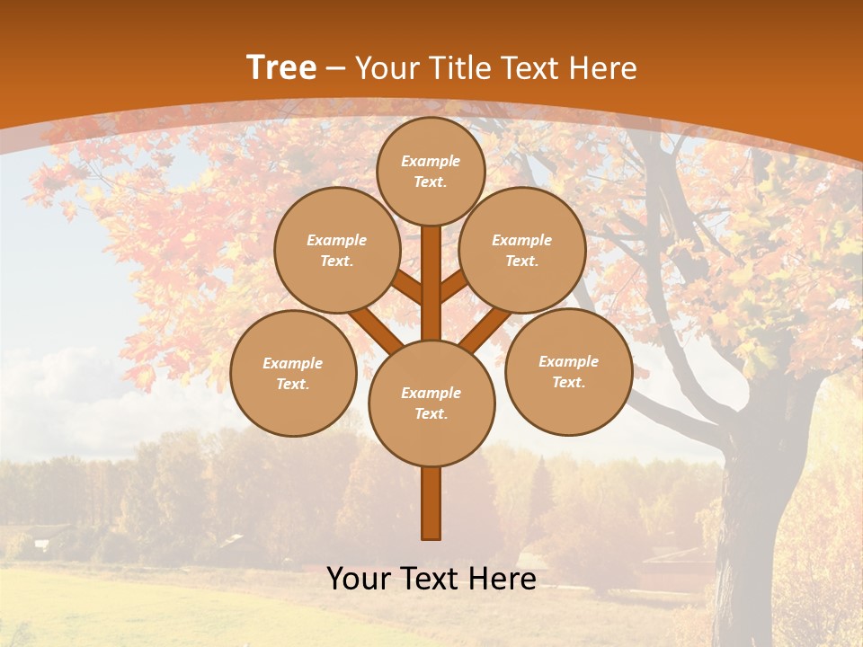 Autumn Landscape PowerPoint Template