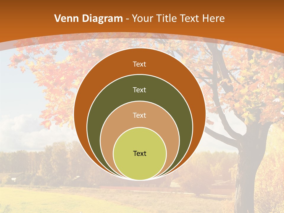 Autumn Landscape PowerPoint Template