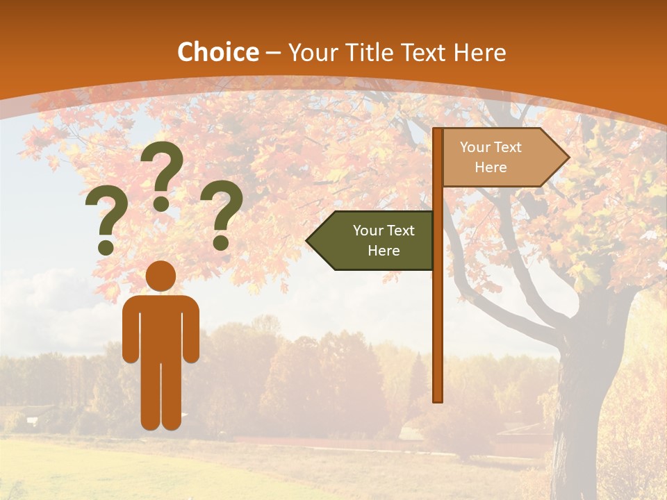 Autumn Landscape PowerPoint Template