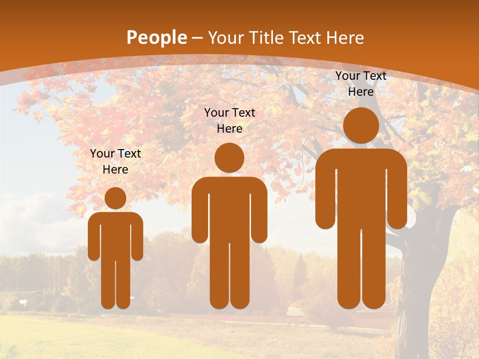 Autumn Landscape PowerPoint Template