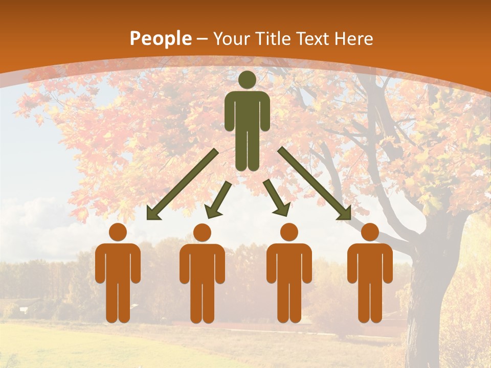 Autumn Landscape PowerPoint Template