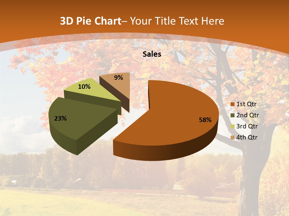 Autumn Landscape PowerPoint Template