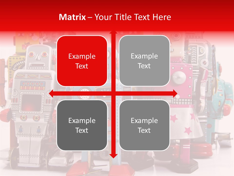 Robot Toys PowerPoint Template