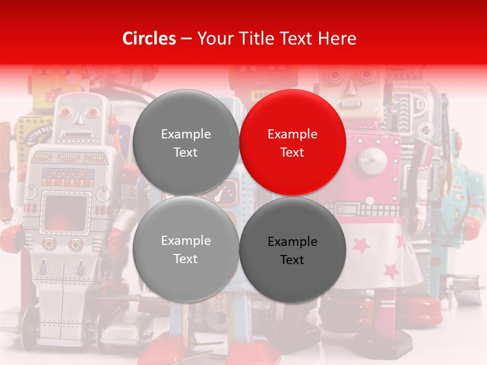 Robot Toys PowerPoint Template
