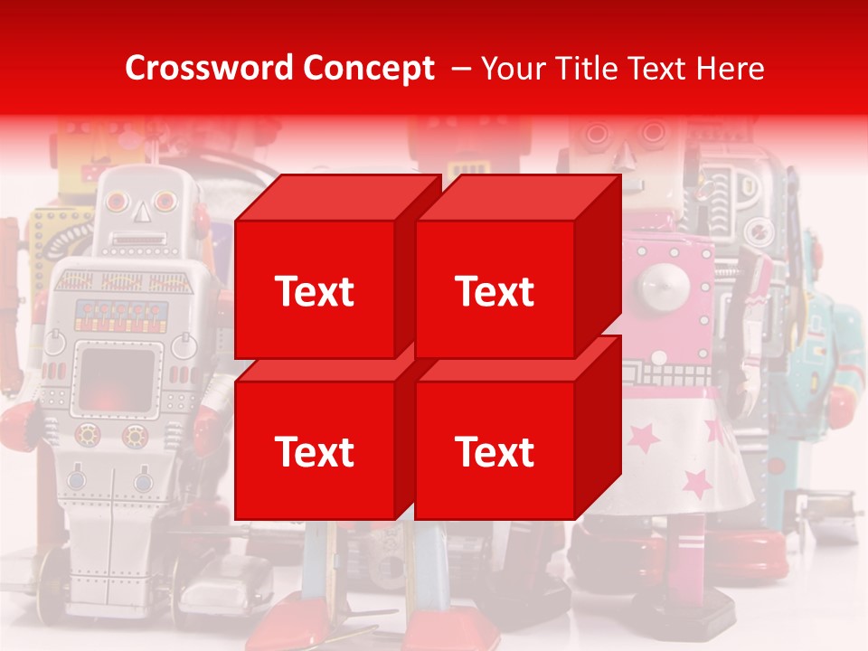 Robot Toys PowerPoint Template