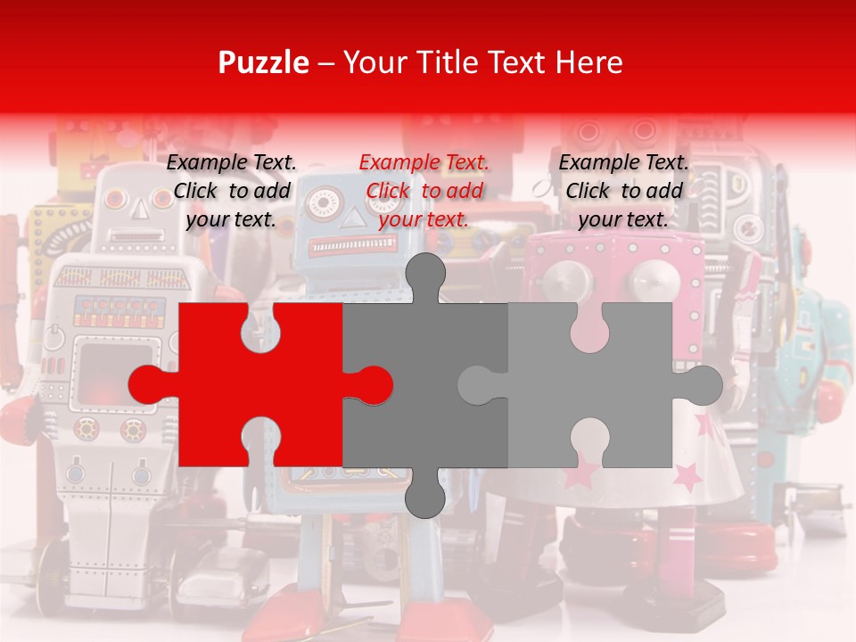 Robot Toys PowerPoint Template