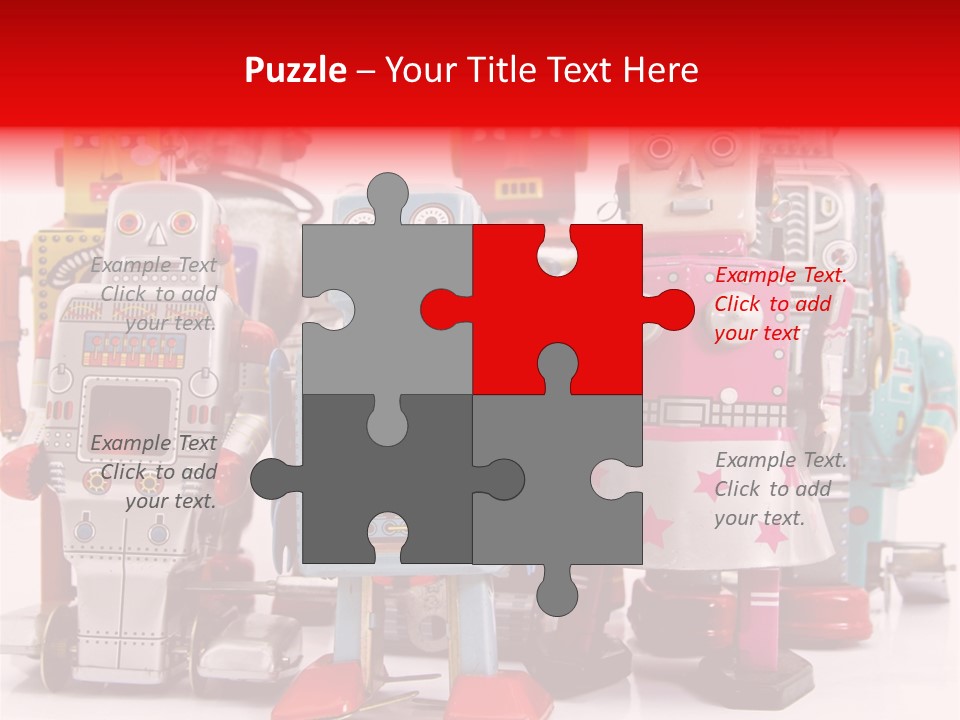 Robot Toys PowerPoint Template
