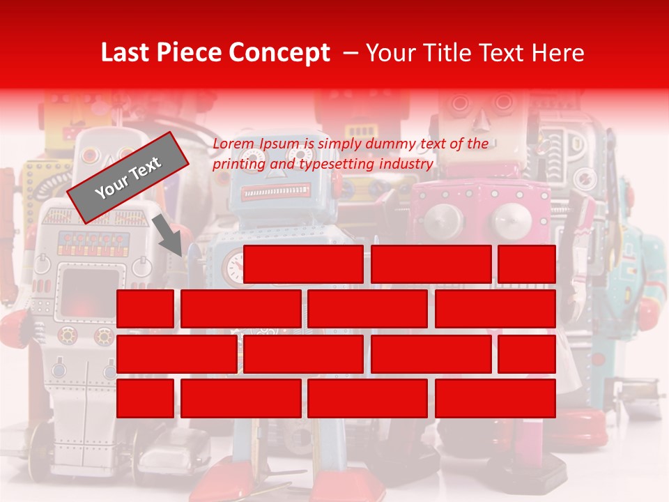 Robot Toys PowerPoint Template