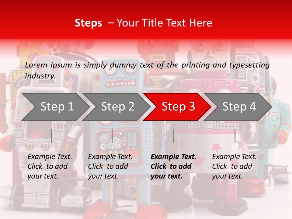 Robot Toys PowerPoint Template