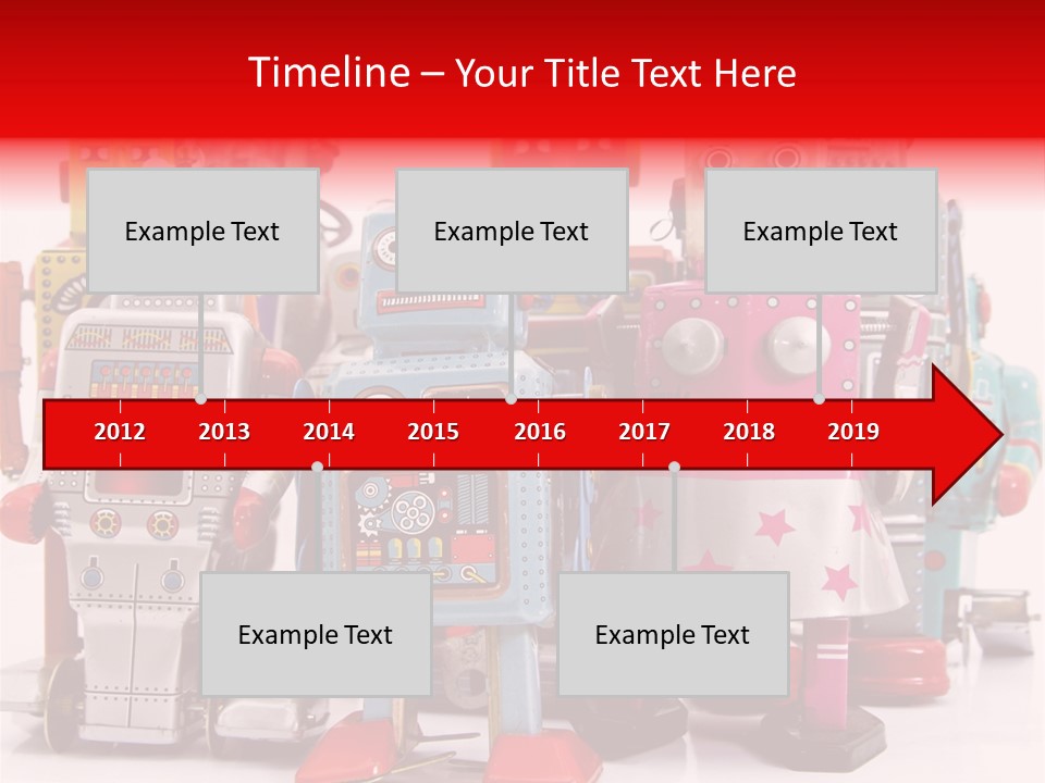 Robot Toys PowerPoint Template