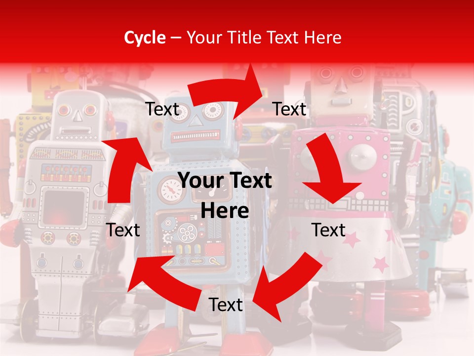 Robot Toys PowerPoint Template