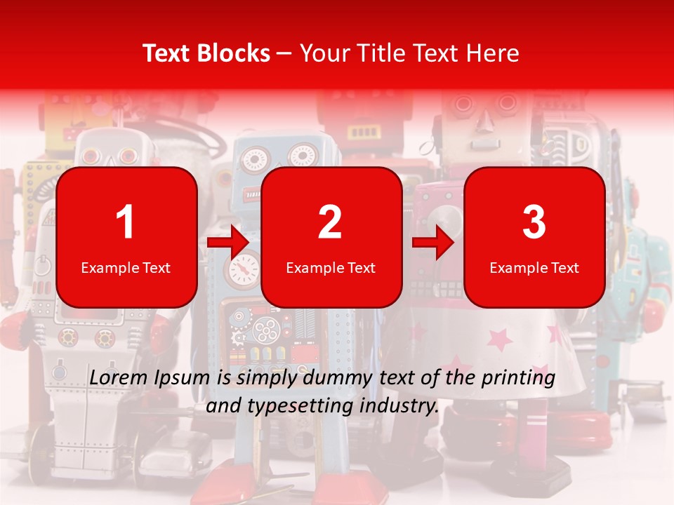 Robot Toys PowerPoint Template