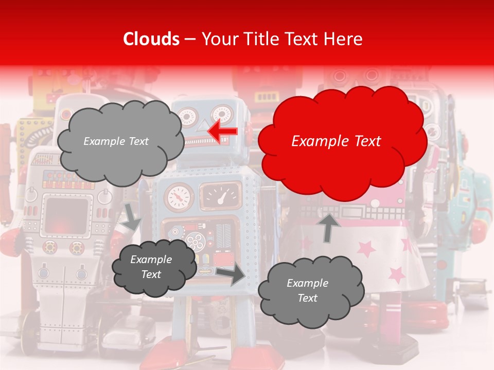 Robot Toys PowerPoint Template