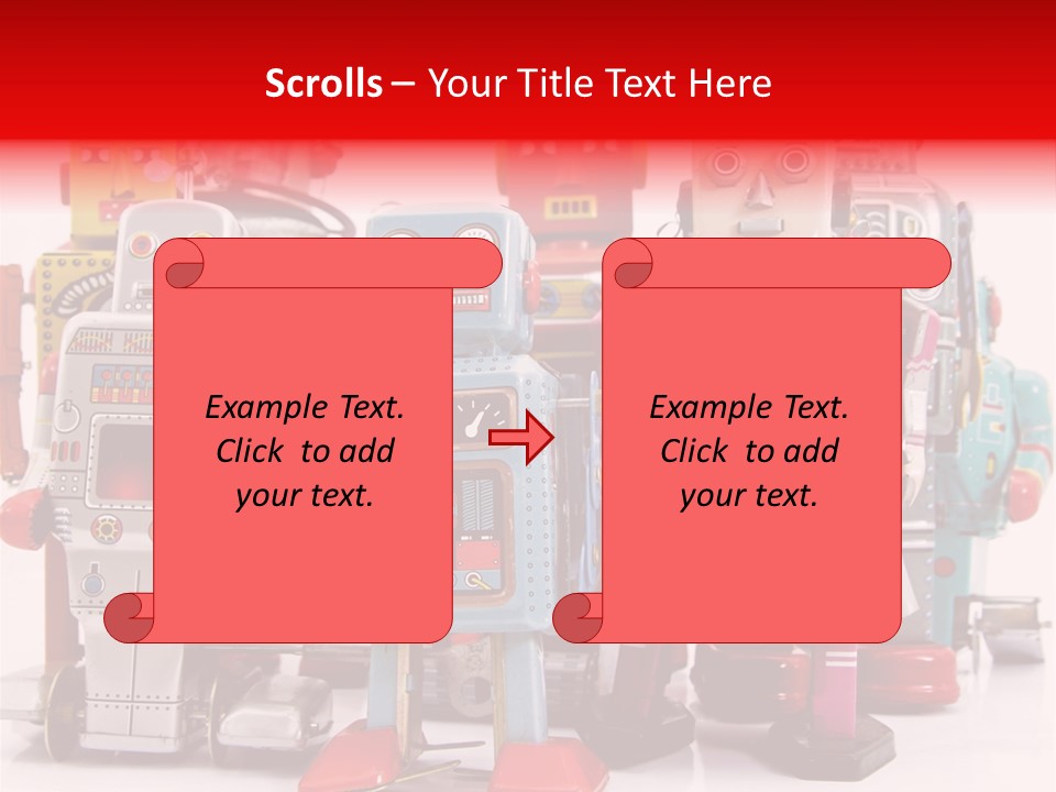 Robot Toys PowerPoint Template