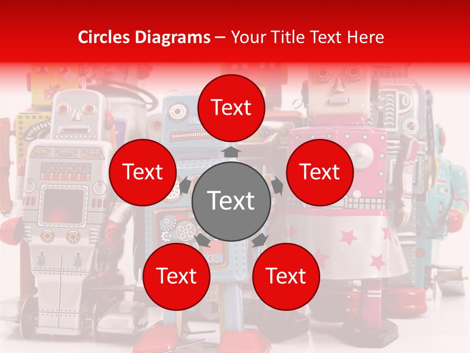 Robot Toys PowerPoint Template