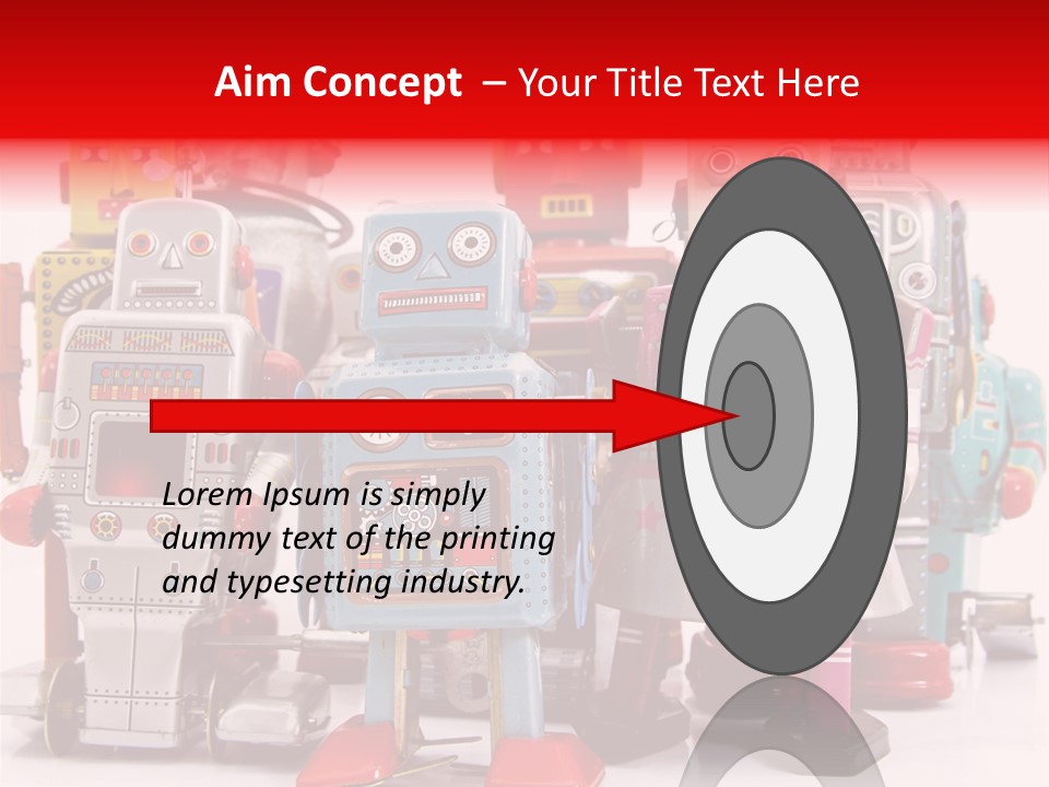 Robot Toys PowerPoint Template
