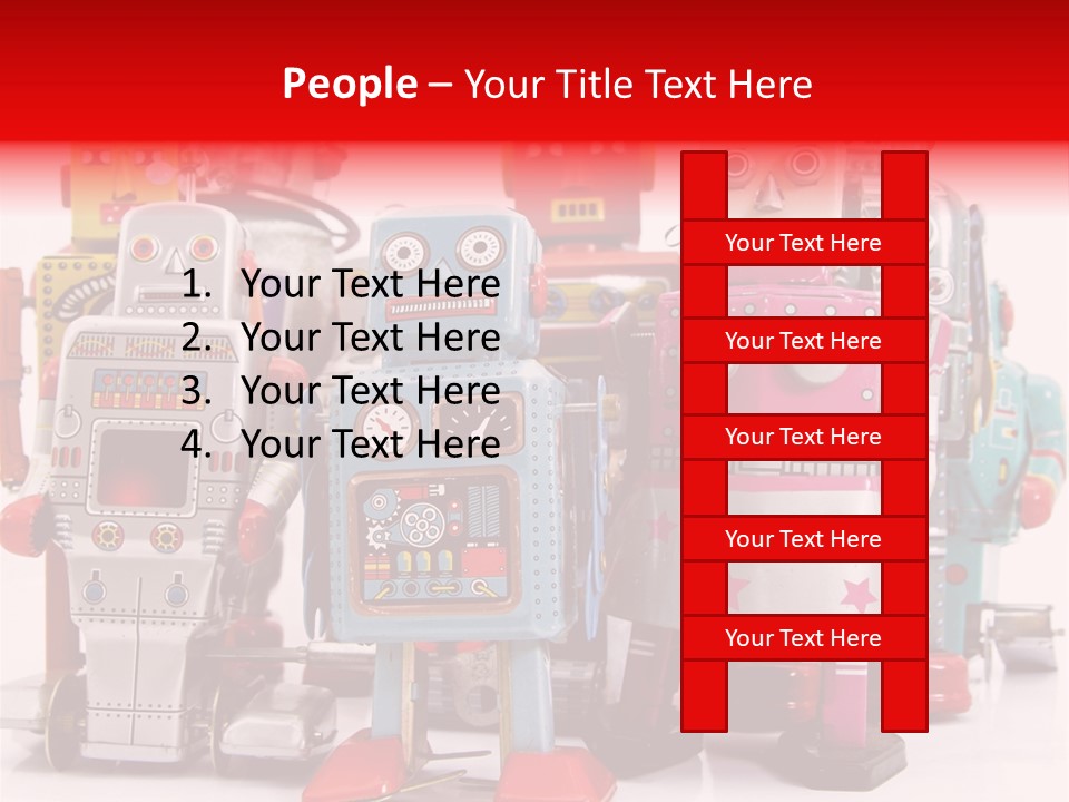 Robot Toys PowerPoint Template