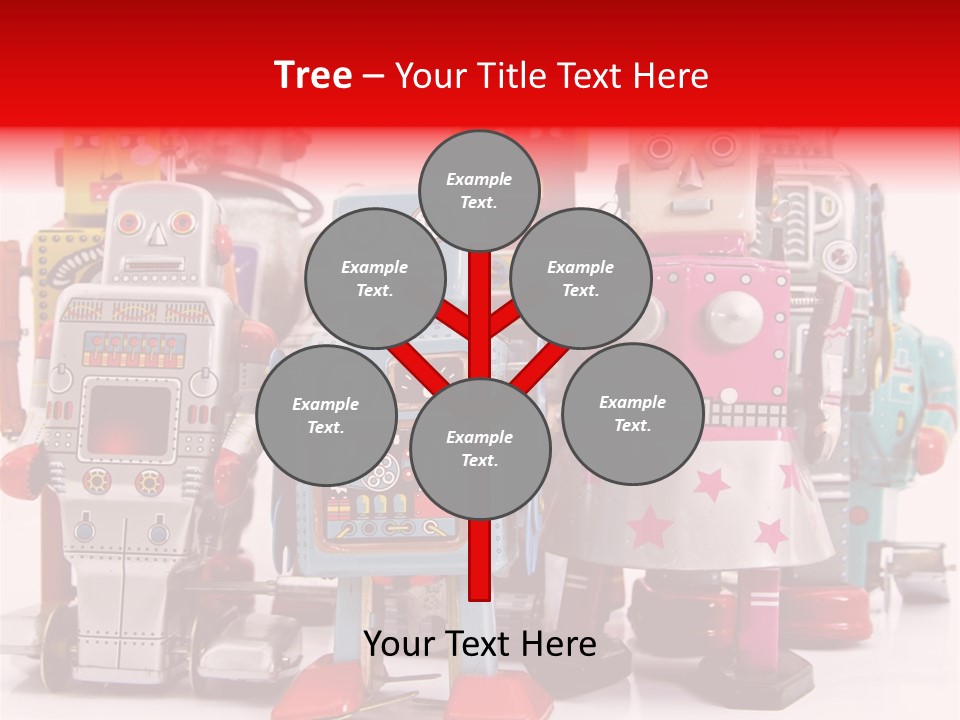 Robot Toys PowerPoint Template