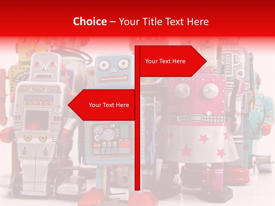 Robot Toys PowerPoint Template