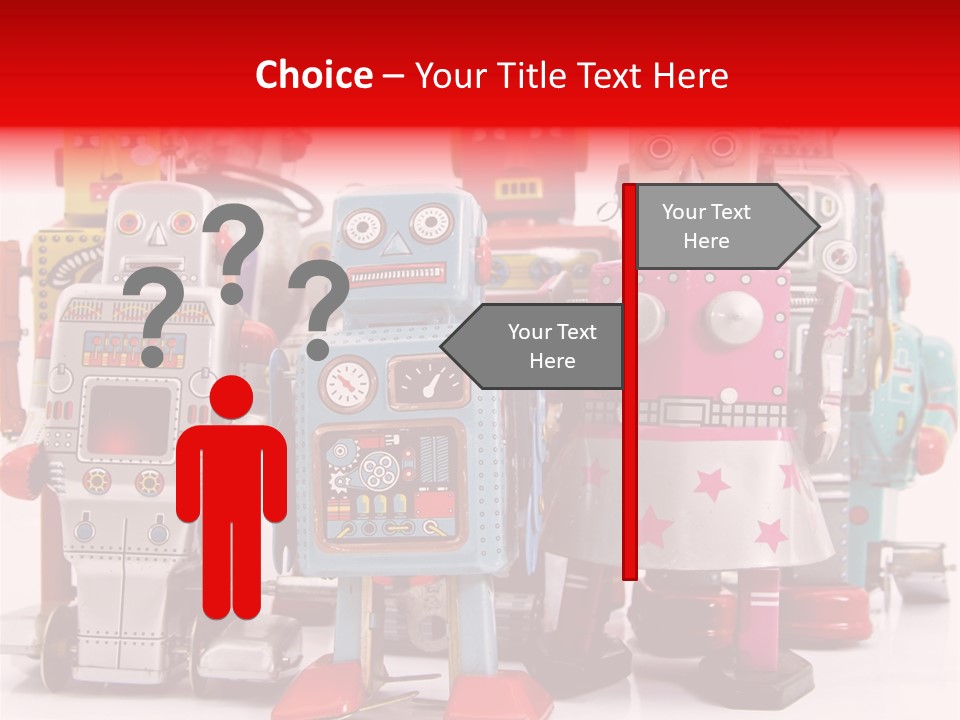 Robot Toys PowerPoint Template