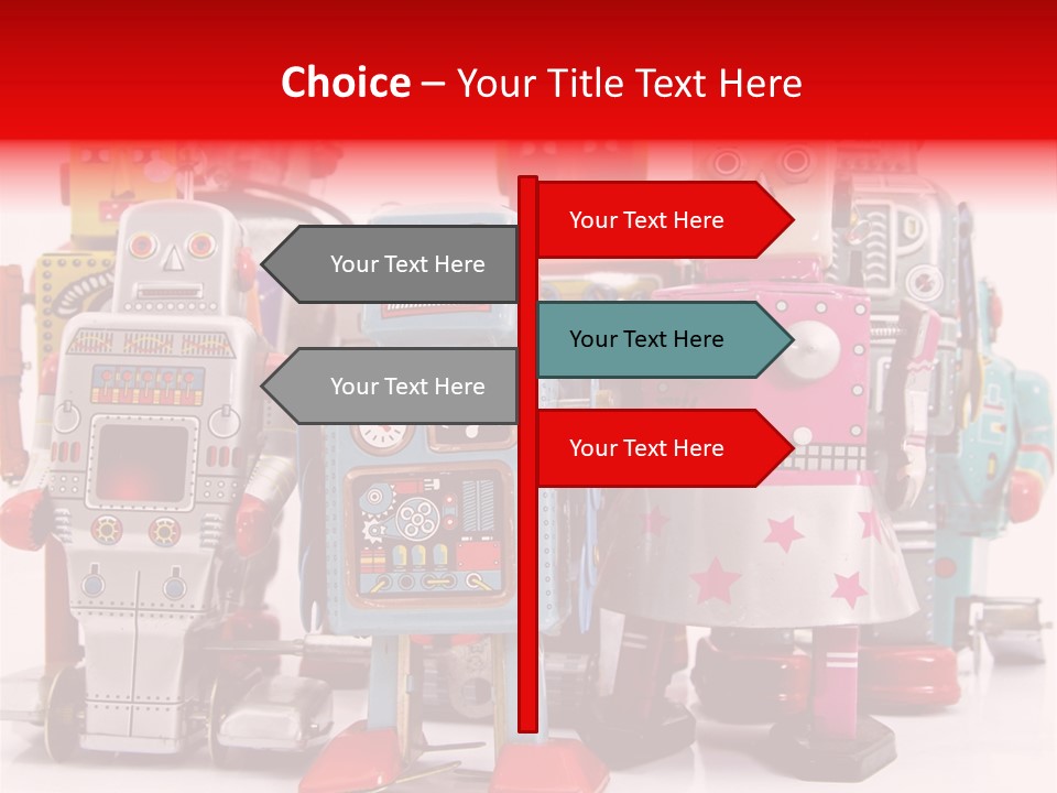 Robot Toys PowerPoint Template