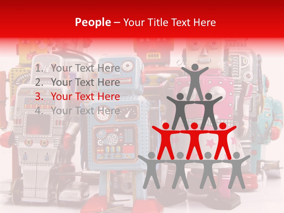 Robot Toys PowerPoint Template