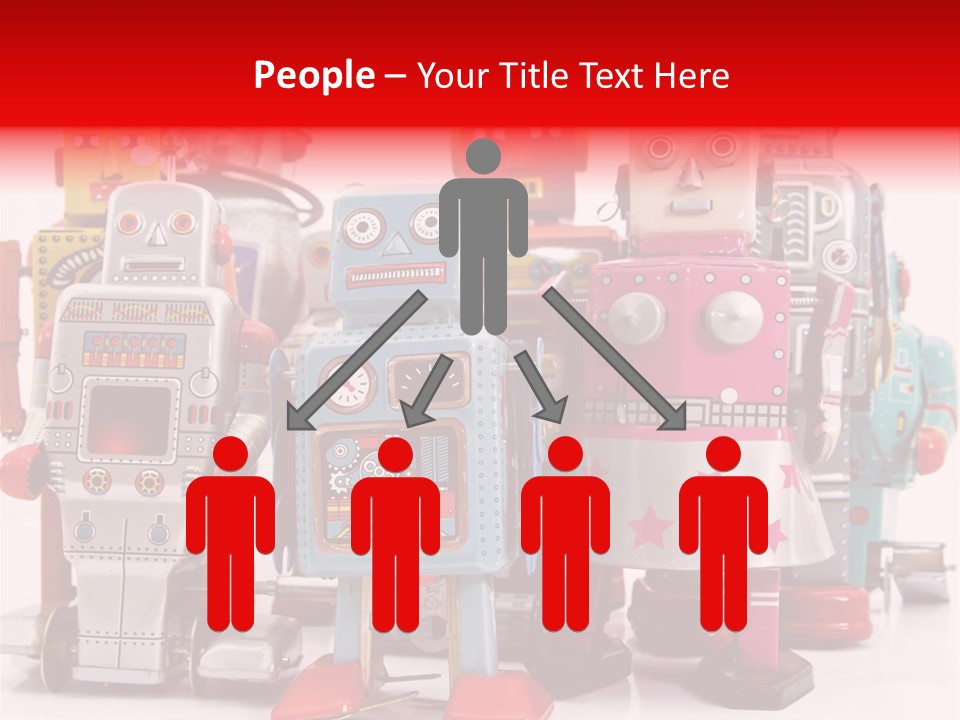 Robot Toys PowerPoint Template