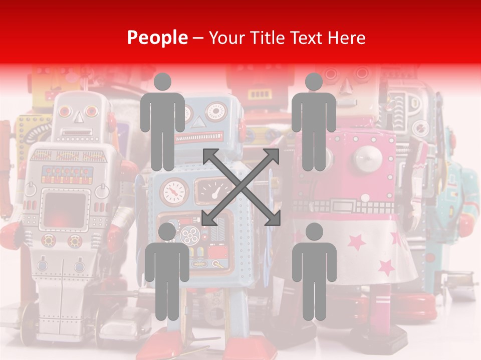 Robot Toys PowerPoint Template
