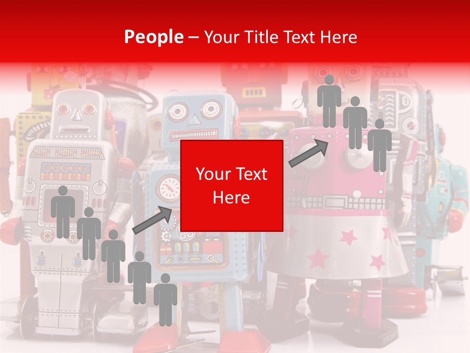 Robot Toys PowerPoint Template