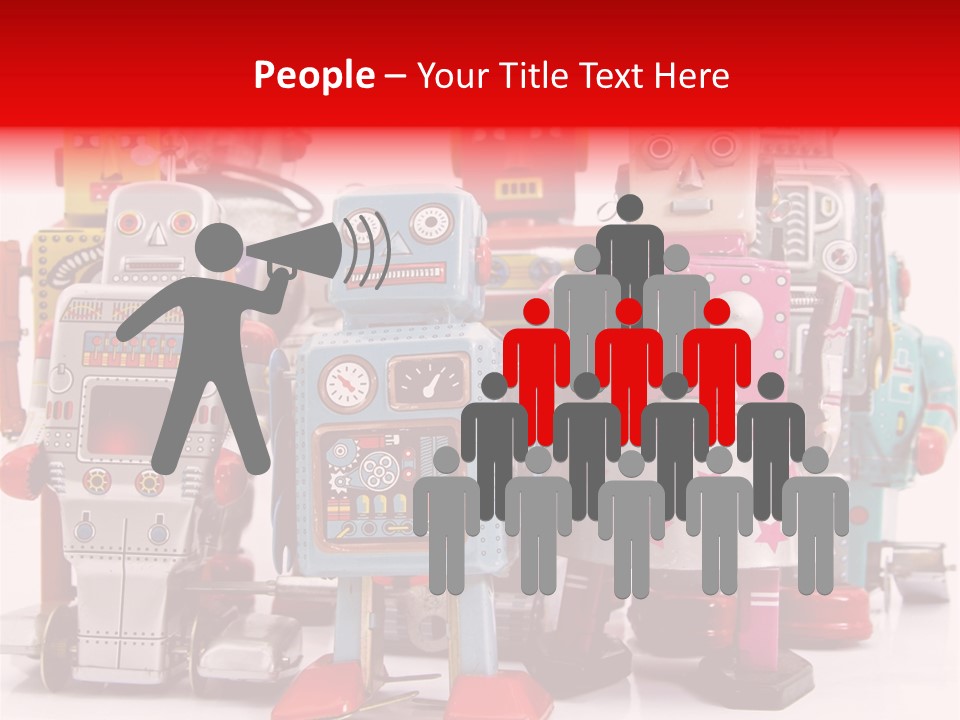 Robot Toys PowerPoint Template