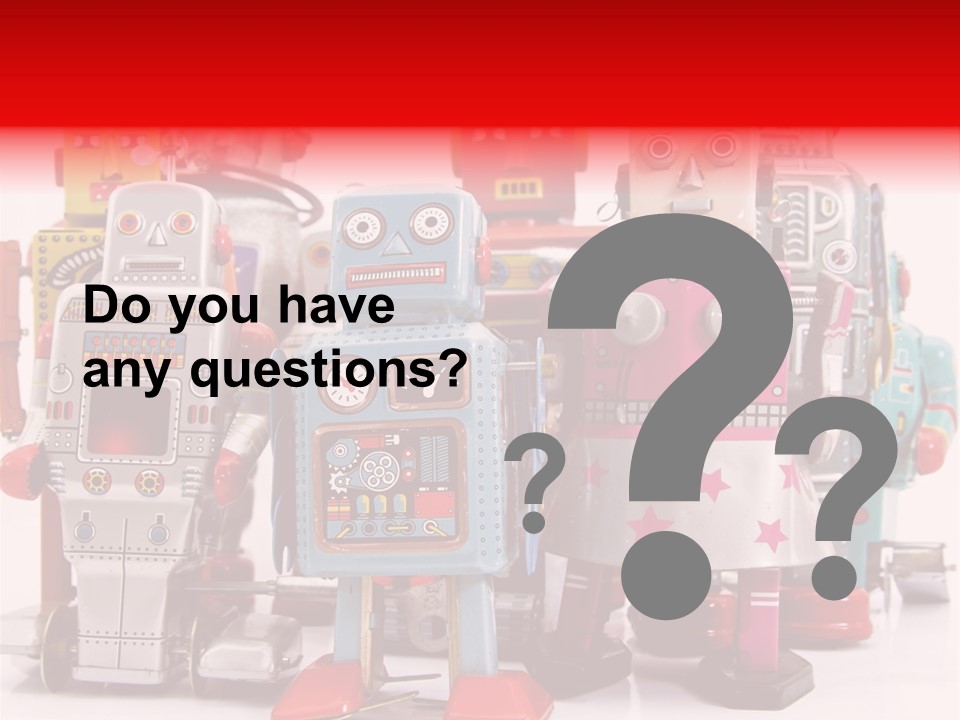 Robot Toys PowerPoint Template