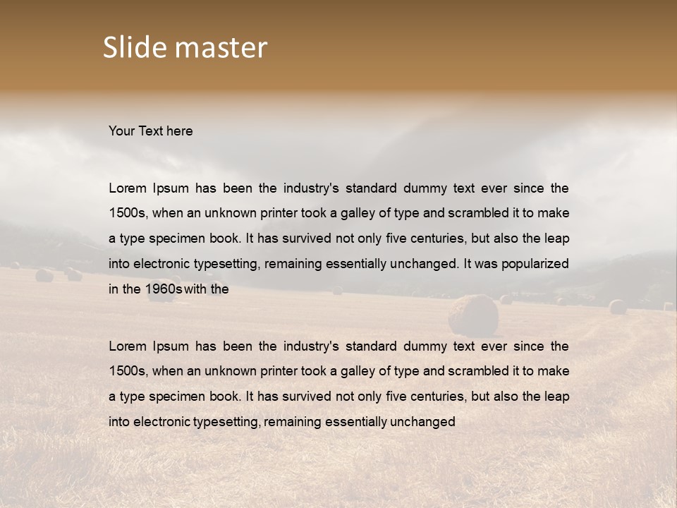 Twister Tornado PowerPoint Template